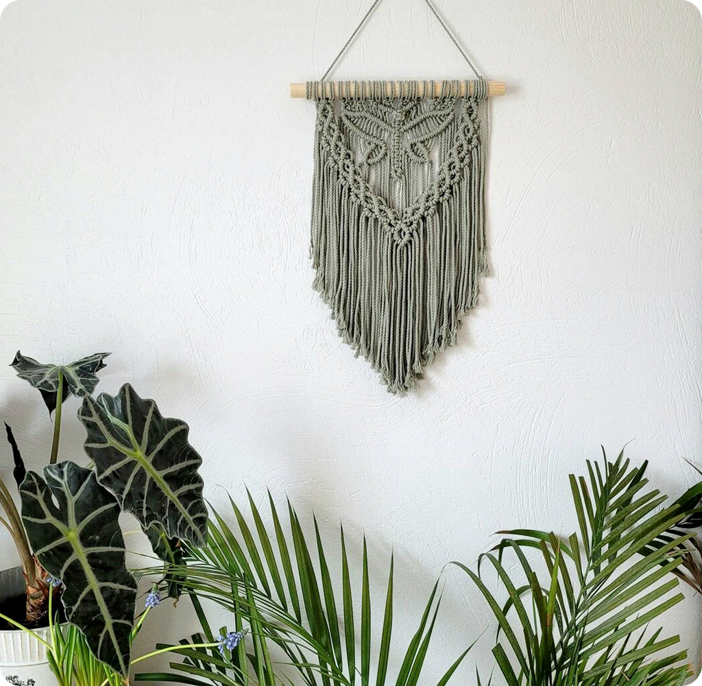 קישוט קיר מקרמה OLIVIA