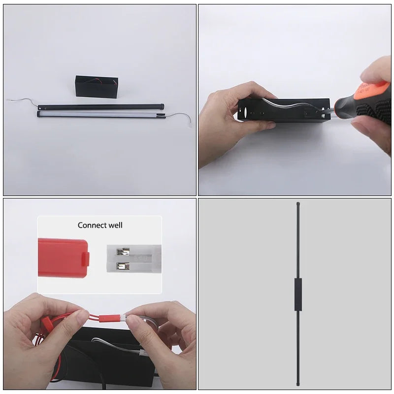 מנורת קיר - תאורת לד