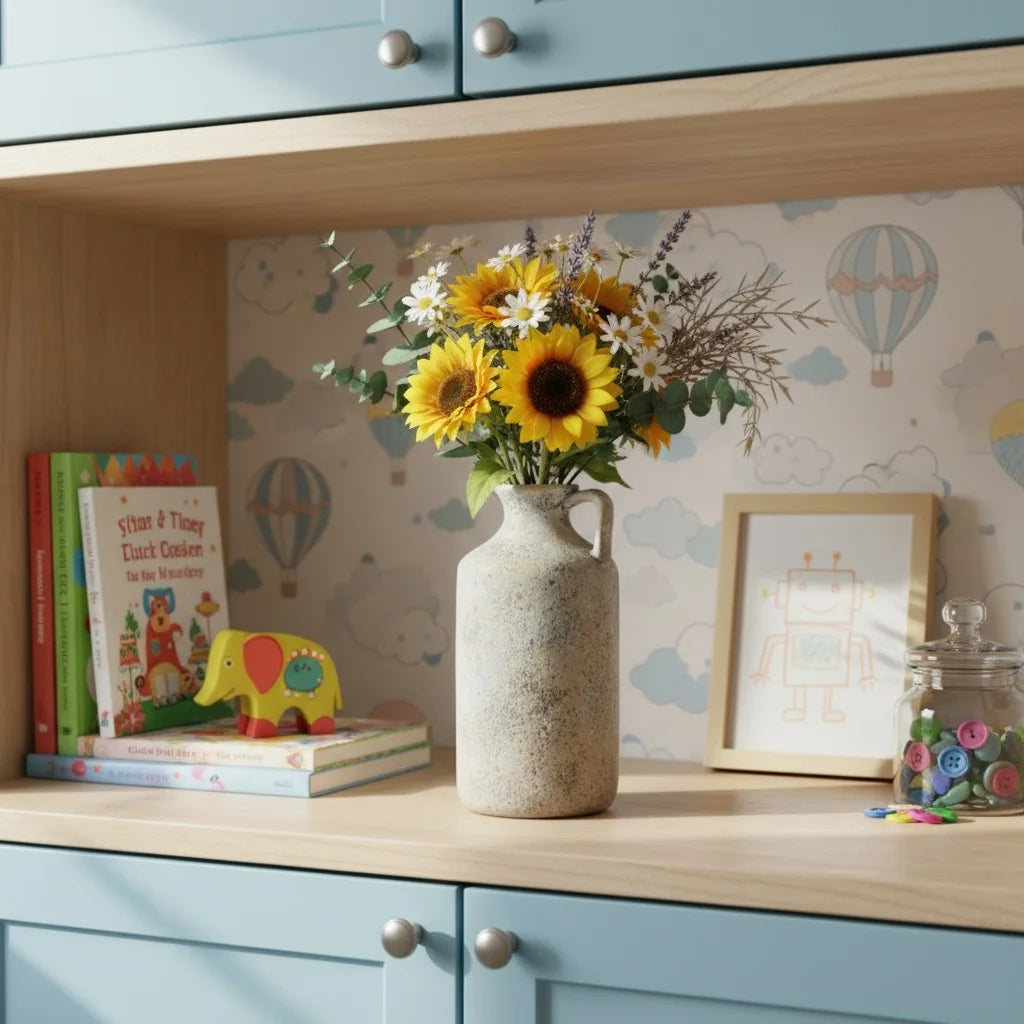 צנצנות פוטרי בסגנון רטרו