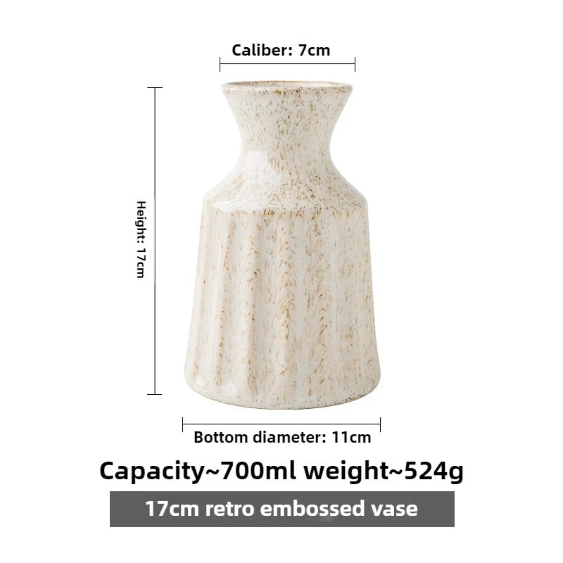 אגרטלי קרמיקה בסגנון רטרו