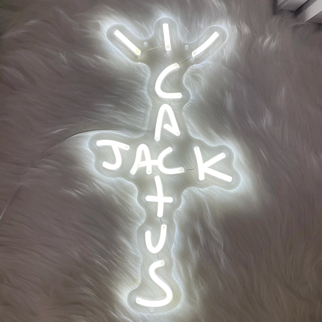 CACTUS JACK -  שלט neon