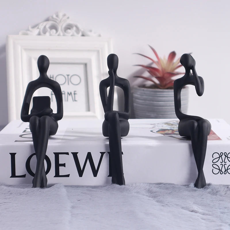 פסל שלוש דמויות יוקרתי