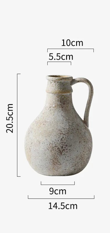 צנצנות פוטרי בסגנון רטרו