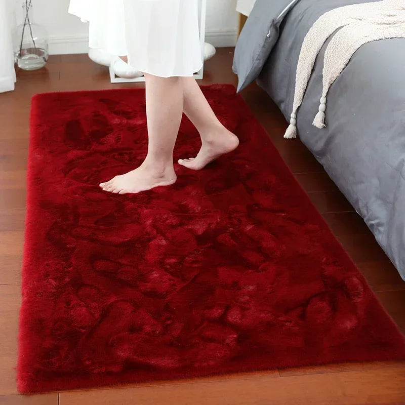 שטיח פרוותי דקורטיבי