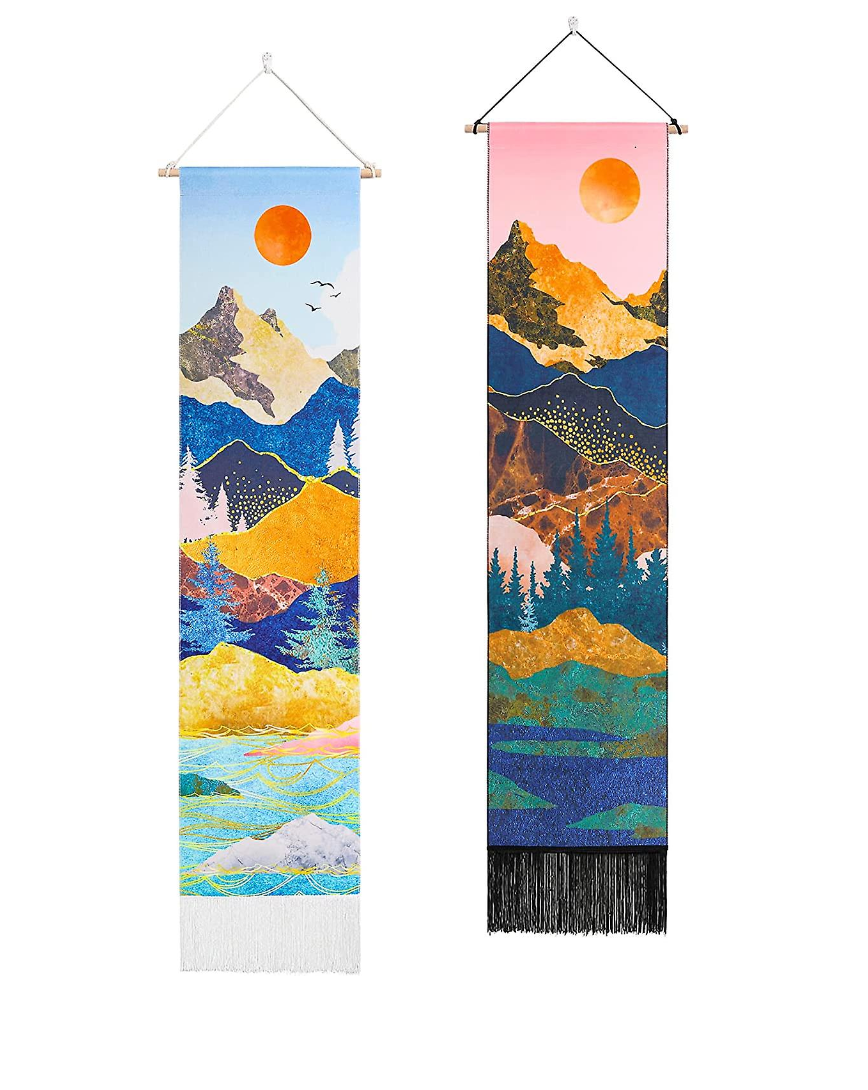 שטיח קיר אמנותי ב-2 עיצובים RED SUN