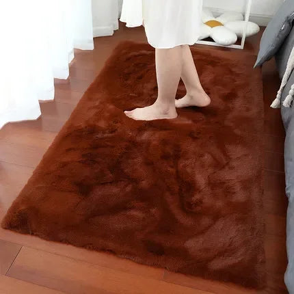 שטיח פרוותי דקורטיבי