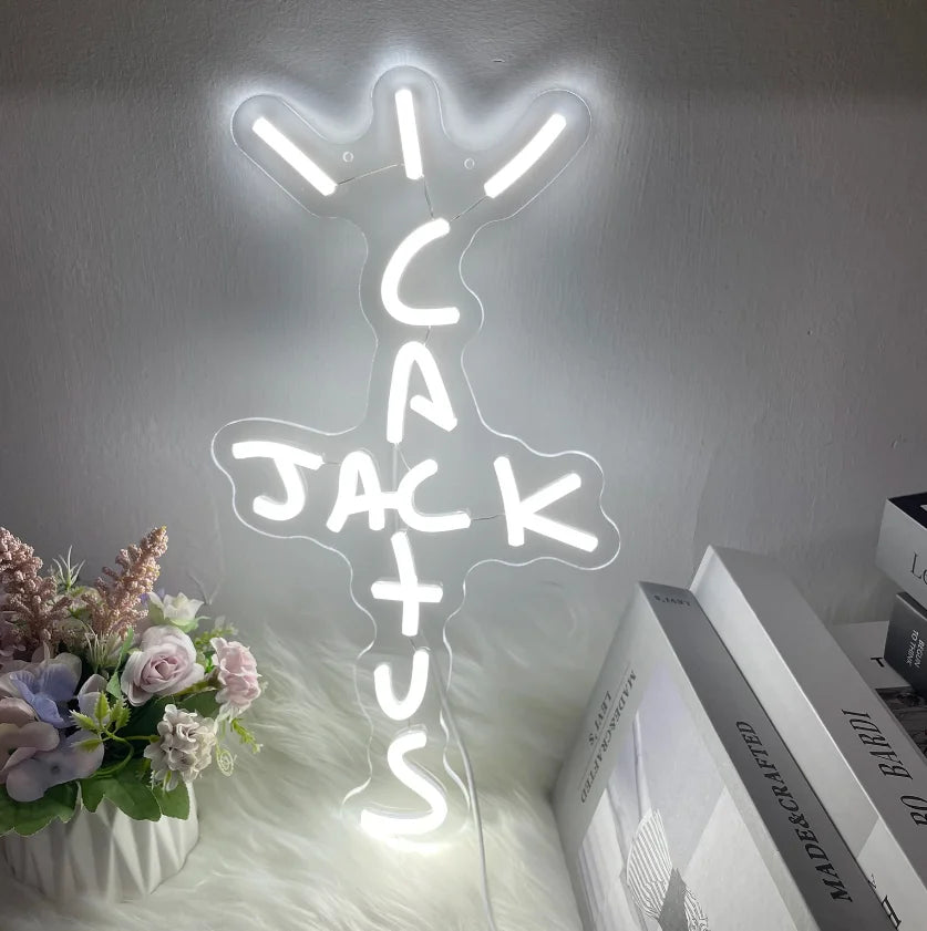 CACTUS JACK -  שלט neon